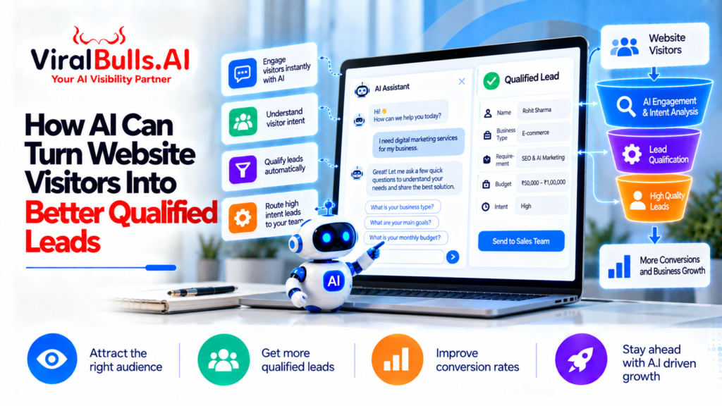 How AI Can Turn Website Visitors Into Better Qualified Leads